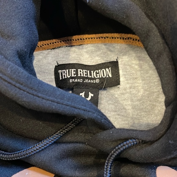 True Religion Hoodie LARGE - Picture 6 of 8